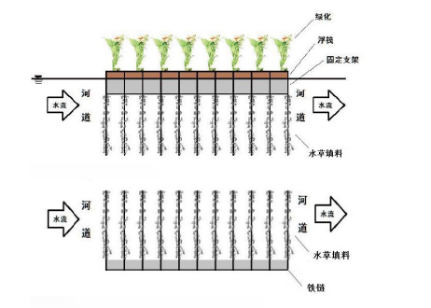 生物浮床的結構特征